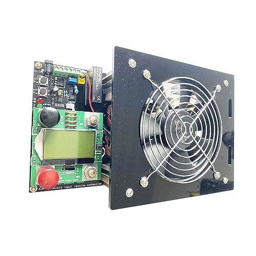 3000 W ZVS Induktionsheizung Induktionsheizung Leiterplattenheizmaschine + Heizspule + 70 ml Tiegel + Pumpe + Netzteil,Präzise Temperaturregelung(Silver) von STRAFBRG