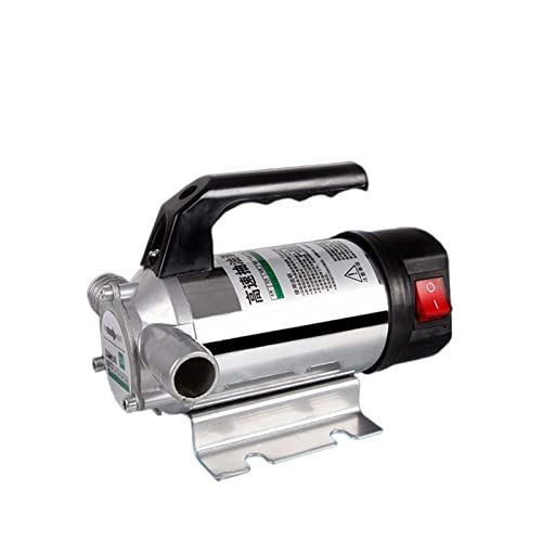 50 l/min Kleine Selbstbetankungspumpe 12 V elektrische automatische Kraftstoffförderpumpe for Pumpen von Öl/Diesel/Kerosin/Wasser, Zuverlässig und langlebig(12V) von STRAFBRG