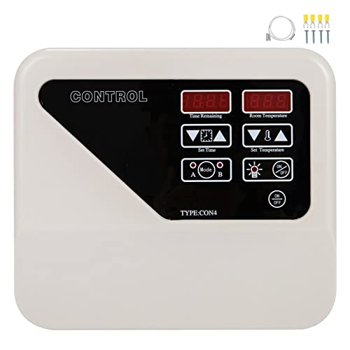 6 8 9 KW Elektrischer Saunaofen Externer/Interner Controller Überhitzungsschutz Spa Saunaraum Dampfgenerator,Sicherheitsversicherung(Controller) von STRAFBRG