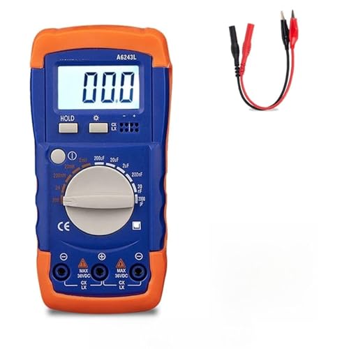 A6243L Digital LC Meter Multimeter Professionelle Kondensator Tester Automotive Induktivität Kapazität Meter Tester Analog,Zuverlässige Tests(Set 2) von STRAFBRG