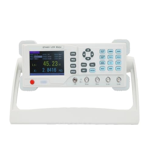 ET4401 ET4410 LCR Tisch Digital Bridge Tester Desktop LCR Meter Kapazität Widerstand Impedanz Induktivität Messen Meter,Zuverlässige Tests(ET4401) von STRAFBRG