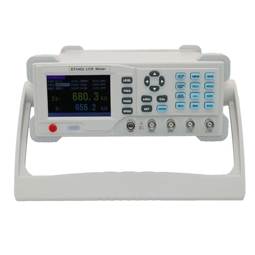 ET4401 ET4410 LCR Tisch Digital Bridge Tester Desktop LCR Meter Kapazität Widerstand Impedanz Induktivität Messen Meter,Zuverlässige Tests(ET4402) von STRAFBRG