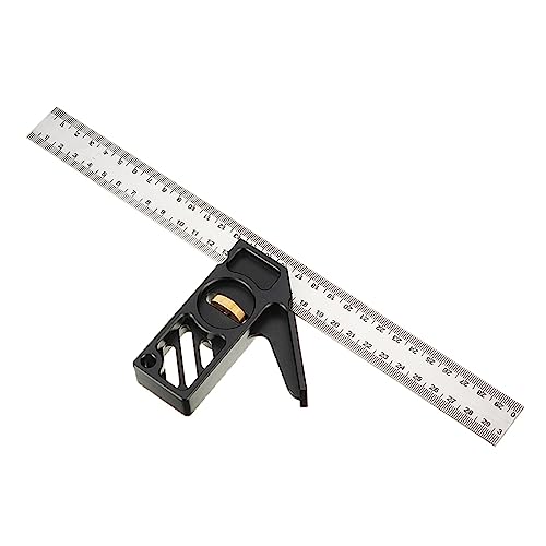 Einstellbare 300mm Lineal Positionierung Block Gauge 45 90 Winkel Linie Markierung Gauge Anreißer Locator DIY Zimmerei Anreißer Messung,Sehr langlebig von STRAFBRG