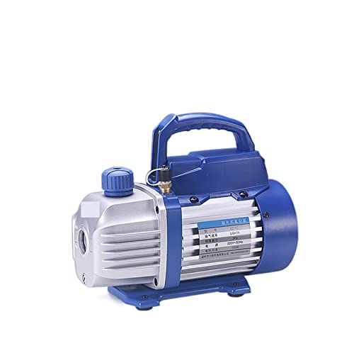 Einstufige Mini-Vakuumpumpe mit Drehschiebern for Klimaanlagen mit Kältemitteltisch Manometer Kältemittelrohr 150W, Zuverlässig und langlebig von STRAFBRG