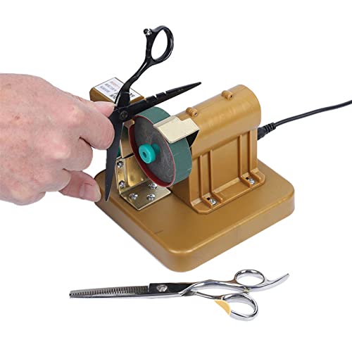 Elektrische Scherenschärfmaschine Hochpräzise Maschine Friseursalon Vollautomatische Schärfschere Schneider,Leistungsstark und Effizient(Hairdressing) von STRAFBRG