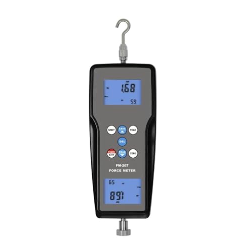 FM-207 Digitaler Push-Pull-Kraftmesser Tester Meter 4 Messeinheit mit Dynamometer Kraftmessräte,Mühelose Präzision(FM-207-200K) von STRAFBRG