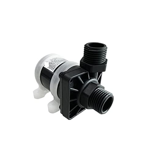 Haushalt Solarwarmwasserbereiter Druckerhöhungspumpe Dusche Fußbodenheizung Zirkulierende DC-Wasserpumpe Kleine Wasserpumpe, Zuverlässig und langlebig(12V-A) von STRAFBRG