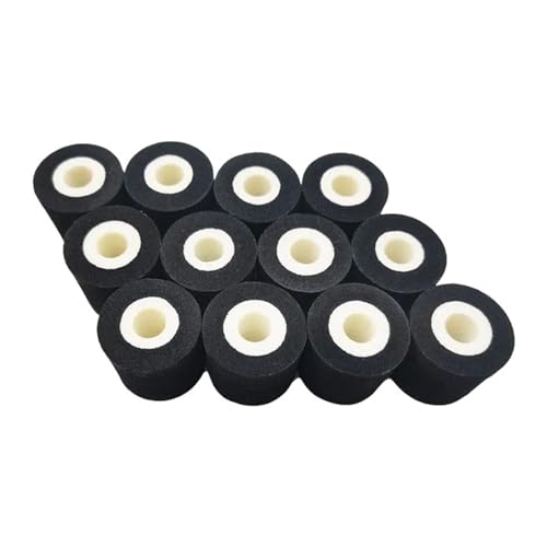 Heißpräge-Codierer-Tintenrolle for MY380F DK1000 DK1100 Codiersiegelmaschine, Robust und stabil(12pcs 40 x 40,High Temperature) von STRAFBRG