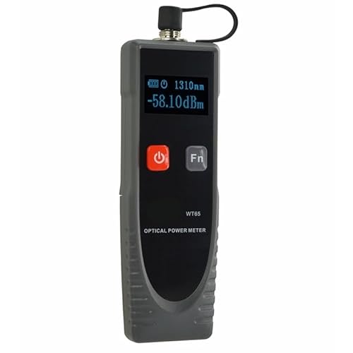 Optischer Leistungsmesser WT65 Digitaler LCD-Display-Tester Glasfaser-Leistungsmesser,Maximale Empfindlichkeit von STRAFBRG