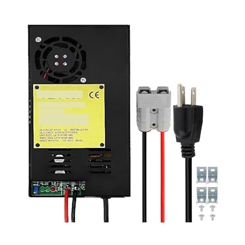 RV Power Converter Batterieladegerät 30A-100A 500W-1500W AC bis 12V DC for Laden von RV-Batterien oder for Betreiben von 12V-Geräten,Sicherheitsversicherung(75A 1200W) von STRAFBRG