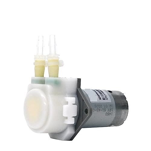 STRAFBRG 260 ml/min KHPP260 Peristaltikpumpe 12 V 24 V Zahnradpumpe Gleichstrommotor Selbstansaugende Pumpe PREX Silikonschlauch-Dosierpumpe,Genaue Quantifizierung von STRAFBRG
