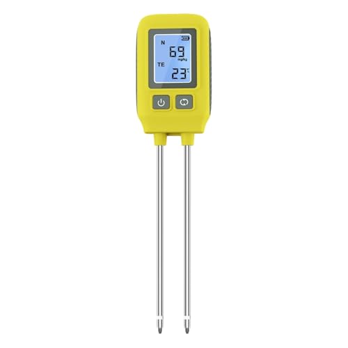 STRAFBRG Boden-NPK-Tester, LCD-Hintergrundbeleuchtung, Bodendetektor, 4-in-1-Bodendünr-Nährstoffmessrät, NPK-Temperaturanalysator for wächshäuser,Verbesserte Präzision STRAFBRG Boden-NPK-Tester, LCD-Hintergrundbeleuchtung, Bodendetektor, 4-in-1-Bodendünr-Nährstoffmessrät, NPK-Temperaturanalysator for wächshäuser,Verbesserte Präzision von STRAFBRG