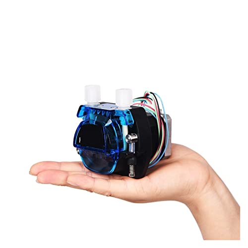 Schlauchpumpe Mini-Silikonschlauch und Schrittmotor-Druckwasserpumpe, 12 V / 24 V, Zuverlässig und langlebig(S16,24v-6rollers) von STRAFBRG