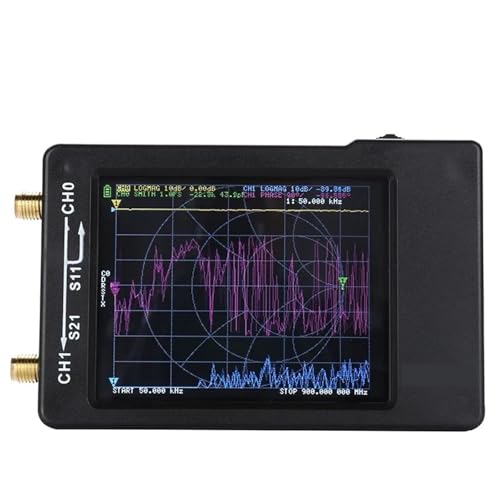 VNA LCD-Display VNA VNA HF VHF UHF UV Vektornetzwerkanalysator Antennenanalysator Unterstützt SD-Karte,Antistatisch von STRAFBRG