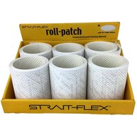 Strait-flex - Kantenprofil Roll-Patch 5.5 Weiß, hoher Kantenschutz, zur Ausbesserung von Schäden an Gipskartonplatten, 6 Rollen á 6,10m - Weiß von STRAIT-FLEX