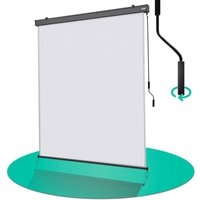 Strattore - Ausziehbare Senkrechtmarkise / Vertikalmarkise 140 x 250 cm - Hellgrau von STRATTORE
