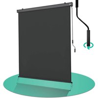 Strattore Ausziehbare Senkrechtmarkise / Vertikalmarkise 180 x 250 cm - Anthrazit von STRATTORE