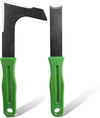 STREAMVOY 2-teiliges Garten-Unkrautentferner-Werkzeugset, 20 cm Edelstahl-Unkrautgabel & Handkelle, ergonomischer Griff für präzise Wurzelentfernung, langlebige Rasen- und Blumenbeetwerkzeuge STREAMVOY 2-teiliges Garten-Unkrautentferner-Werkzeugset, 20 cm Edelstahl-Unkrautgabel & Handkelle, ergonomischer Griff für präzise Wurzelentfernung, langlebige Rasen- und Blumenbeetwerkzeuge von STREAMVOY