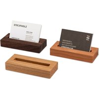 Visitenkarten Halter Aus Holz _ Einfach Mehrfach Visitenkartenständer Tisch Messe Ausstellung Empfang Eiche Nussbaum Visitenkarten Halter Aus Holz _ Einfach Mehrfach Visitenkartenständer Tisch Messe Ausstellung Empfang Eiche Nussbaum von STREIFHOLZ