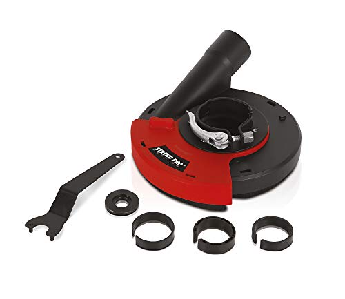 STREND PRO Absaughaube für Winkelschleifer 125mm / 115mm | Universal Fit | Flex Absaugung für Diamantscheibe | Winkelschleifer Zubehör und Aufsatz von STREND PRO