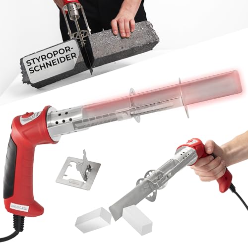 STREND PRO Styroporschneider Elektrisch | Schaumstoffschneider | Heißschneider für Styropor, Schaumstoff, Polystyrol, Kunststoff | 220 W | Präzises Styrodur Schneidegerät | Heiß schneider von STREND PRO