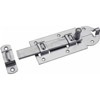 Querriegel gerade mit Schlaufe, Platte 60 x 25 mm, verzinkt von STRENGER
