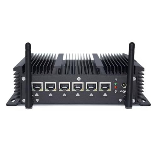 STRHIGP Industrial Mini Computer Win 10 Pro i5-10210U, Quad Cores Micro PC 16GB DDR4 RAM 256GB SSD Unterstützung Linux/WiFi, 6 LAN/4 USB/2 COM/HD/SIM Solt Mini PC Router Firewall STRHIGP Industrial Mini Computer Win 10 Pro i5-10210U, Quad Cores Micro PC 16GB DDR4 RAM 256GB SSD Unterstützung Linux/WiFi, 6 LAN/4 USB/2 COM/HD/SIM Solt Mini PC Router Firewall von STRHIGP