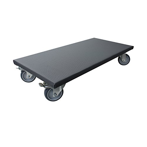 Transportroller 200 kg Möbelroller 300x600 mm Rollbrett Allzweckroller Möbel Roller Rollen Gummirad von STRICKER-ROLLEN