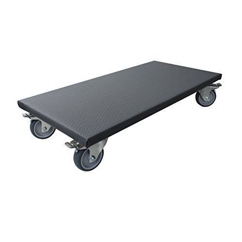 Transportroller 200 kg Möbelroller 300x600 mm Rollbrett Allzweckroller Möbel Roller Rollen Gummirad von STRICKER-ROLLEN