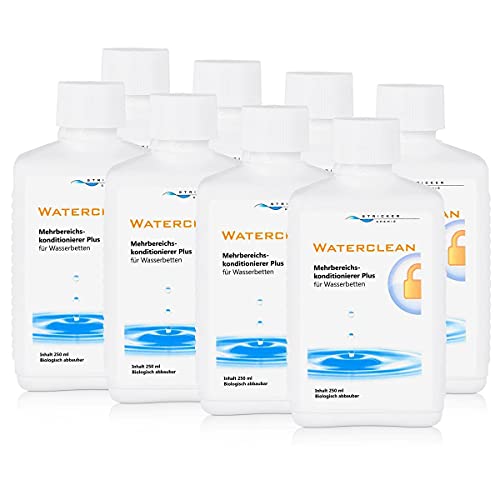 Stricker Chemie Waterclean Wasserbett-Konditionier er Plus 250ml (8er Pack) von STRICKER