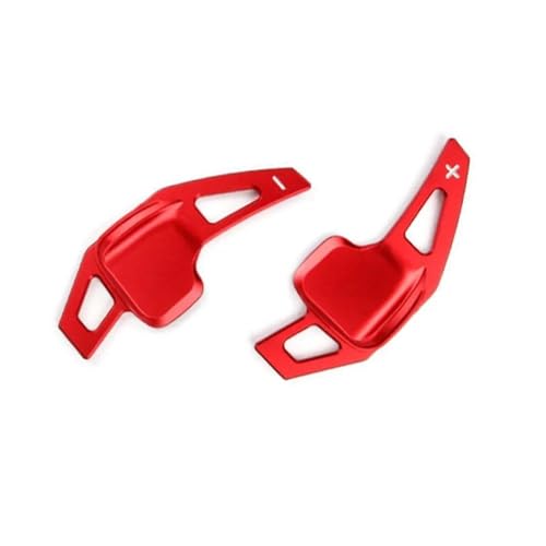STRIVING BIRD Für F30 F31 F32 F10 F20 F22 F15 F16 X1 X3 X4 X5 X6 Auto Lenkrad Schaltwippe Abdeckung Shift Verlängerung Rodd Lenkräder & Lenkradnaben(Color:Red) von STRIVING BIRD