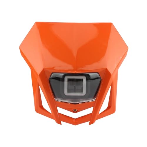 STRIVING BIRD Für K*awasaki Modifizierte Motorradscheinwerfer Coole Form Verbesserte Klarheit Der Nachtbeleuchtung Motorradscheinwerfer(Orange) von STRIVING BIRD