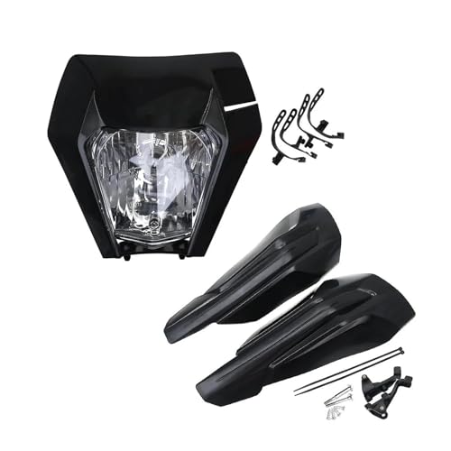 STRIVING BIRD Für K&TM Für EXC EXCF SXF SX XC XCF XCW XCFW 125 150 250 350 450 530 Spezielle Motorradscheinwerfer Wasserdicht Stoßfest Und Langlebig Motorradscheinwerfer(2 Set Black) von STRIVING BIRD