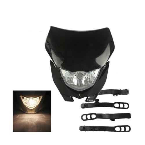STRIVING BIRD Für Y&amaha Für WR YZ 82 125 250 450F 250F T R230 R125 R110 Modifizierte Motorradscheinwerfer Coole Form Verbesserte Klarheit Der Nachtbeleuchtung Motorradscheinwerfer(Black) von STRIVING BIRD