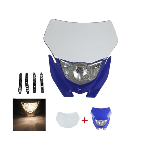 STRIVING BIRD Für Y&amaha Für WR YZ 82 125 250 450F 250F T R230 R125 R110 Modifizierte Motorradscheinwerfer Coole Form Verbesserte Klarheit Der Nachtbeleuchtung Motorradscheinwerfer(Blue w White Stick STRIVING BIRD Für Y&amaha Für WR YZ 82 125 250 450F 250F T R230 R125 R110 Modifizierte Motorradscheinwerfer Coole Form Verbesserte Klarheit Der Nachtbeleuchtung Motorradscheinwerfer(Blue w White Stick von STRIVING BIRD