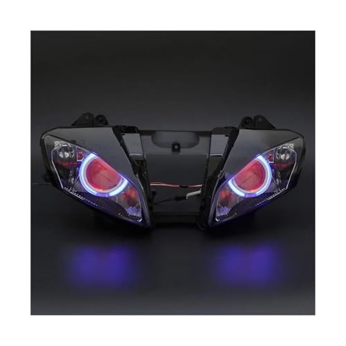 STRIVING BIRD Für Y&amaha Für YZF-R6 2008-2015 Modifizierte Motorradscheinwerfer Coole Form Verbesserte Klarheit Der Nachtbeleuchtung Motorradscheinwerfer von STRIVING BIRD