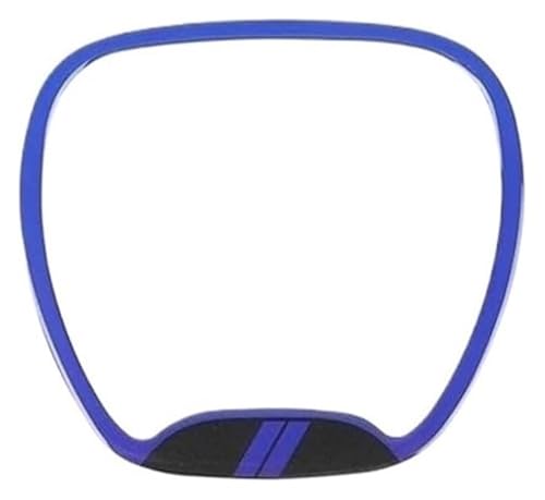 STRJUS Lenkradschoner Für Dodge Für Charger Für Challenger 2015 Up Für Dodge Für Durango 2014 Up Lenkradbezüge Autoinnenausstattung Lenkradmitteldekorationsabdeckung(Blau) von STRJUS