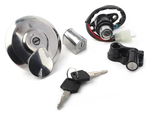 Zündschalter Für 125 CBT125 Motorrad Zündschloss Kraftstoff Tankdeckel Schloss Schlüssel Kit Accessorries Teile Ersatz Zündschalter Für 125 CBT125 Motorrad Zündschloss Kraftstoff Tankdeckel Schloss Schlüssel Kit Accessorries Teile Ersatz von STRJUS