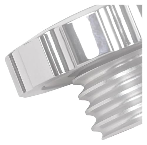 Zündschalter Für BMW Für R18 R 18 2020 2021 2022 2023 2024 Key Lock Kit Motorrad Schnell Öffnen Kraftstoff Gas Kappe Tank Abdeckung Motorrad Teile(Silber) von STRJUS