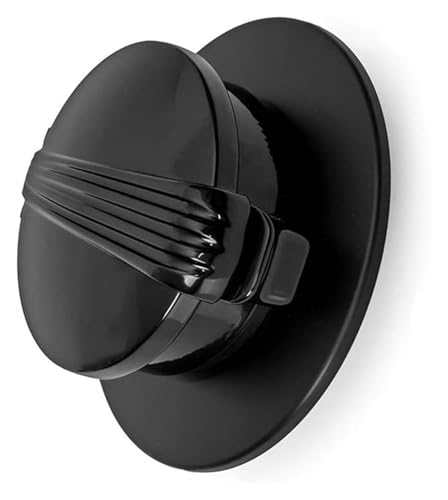 Zündschalter Für BMW R Für NINET R9T Key Lock Kit Motorrad Zubehör Kraftstoff Gas Tank Benzin Abdeckung(Black- Silver) von STRJUS