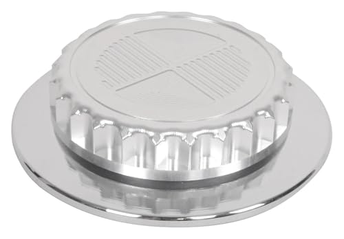 Zündschalter Für BMW R Für Nine T 2014-2020 Für Scrambler 2017-2020 Pure Key Lock Kit Motorradzubehör Kraftstofftank Benzinabdeckung Keyless Cap(Silber) von STRJUS