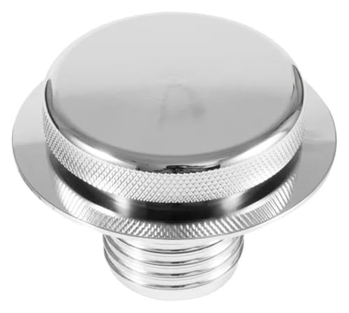 Zündschalter Für BMW R45 R60 R75 R80 90S R90 100R R100 Key Lock Kit Motorrad Schnell Öffnen Kraftstoff Gas Kappe Tank Abdeckung Zubehör(Silber) von STRJUS