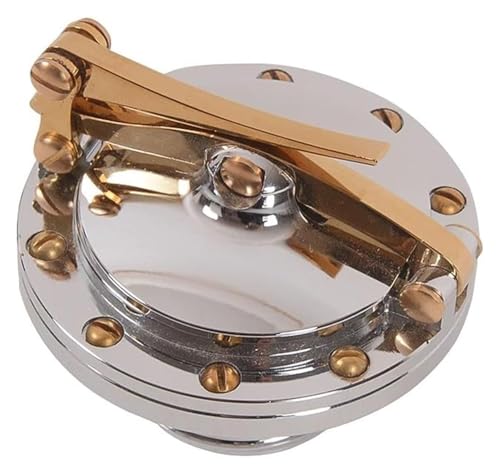 Zündschalter Für BMW R45 R60 R75 R80 90S R90 100R R100 Key Lock Kit Motorrad Teile Gas Abdeckung Kraftstoff Tank Kappe(Silber) von STRJUS