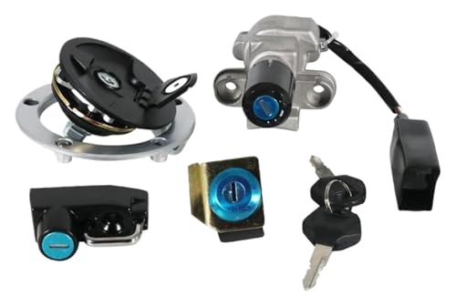 Zündschalter Für BR125 Z125 2017-2023 Tankdeckelschloss Accessorries Key Kit Motorrad Zündschloss Kraftstoffdeckel Schlüssel Zündschalter Für BR125 Z125 2017-2023 Tankdeckelschloss Accessorries Key Kit Motorrad Zündschloss Kraftstoffdeckel Schlüssel von STRJUS