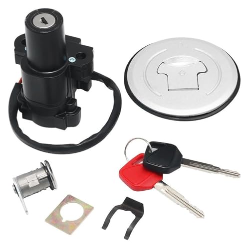 Zündschalter Für CB250 Für Hornet 250 2003 2004 2005 2006 2007 Ersatz Accessorries Key Lock Kit Zündschloss Motorrad Kraftstoff Tank Deckel Schlüssel Zündschalter Für CB250 Für Hornet 250 2003 2004 2005 2006 2007 Ersatz Accessorries Key Lock Kit Zündschloss Motorrad Kraftstoff Tank Deckel Schlüssel von STRJUS