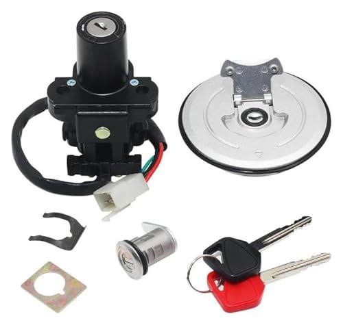 Zündschalter Für CB600F Für CB600F2Y Für Hornet S 600 2000-2002 Kraftstoff Gas Kappe Tank Abdeckung Lock Key Kit Mit 2 Schlüssel Motorrad Zündung Schalter Zündschalter Für CB600F Für CB600F2Y Für Hornet S 600 2000-2002 Kraftstoff Gas Kappe Tank Abdeckung Lock Key Kit Mit 2 Schlüssel Motorrad Zündung Schalter von STRJUS