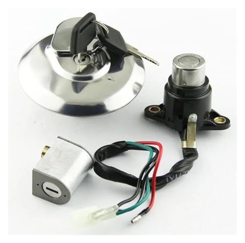 Zündschalter Für CM125 CM 125 1987-1999 Key Lock Kit Motorrad Ersatzteile Zündschloss Kraftstoff Gas Tankdeckel Schlüssel Set Zündschalter Für CM125 CM 125 1987-1999 Key Lock Kit Motorrad Ersatzteile Zündschloss Kraftstoff Gas Tankdeckel Schlüssel Set von STRJUS