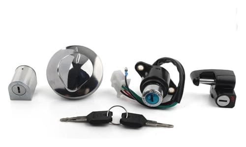 Zündschalter Für CMX250 Für Rebel 1985-2015 Für CA125 1995-1999 Kraftstoff Gas Tank Cover Lock Teile Schlüssel Kit Motorrad Zündung Schalter von STRJUS