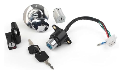 Zündschalter Für CMX250 Rebel 1985-2015/CA125 1995-1999 Motorrad Zündschloss Kraftstoff Tankdeckel Schloss Schlüssel Kit Teile Ersatz von STRJUS