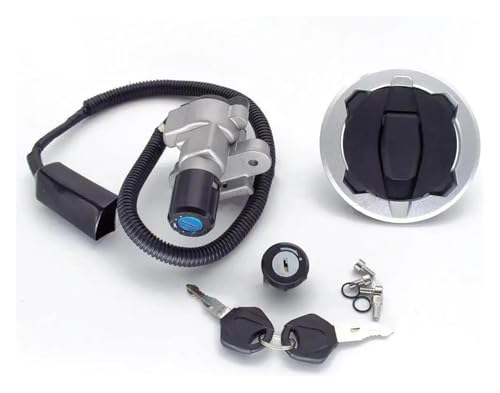 Zündschalter Für KLX230 2020 Motorrad Ersatzteile Key Lock Kit Zündschloss Kraftstoff Gas Tank Cap Schlösser von STRJUS